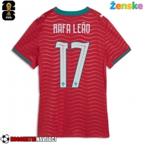 Ženske Nogometnih dresov Portugalska Rafael Leao #17 Domači SP 2026 Kratki rokavi